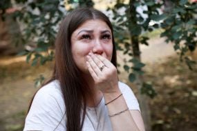 The consequences of a Russian drone hitting a residential building in the Darnytskyi district of Kyiv