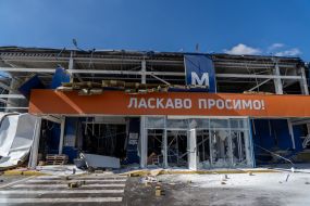Consequences of the Russian attack on a shopping center in Kharkiv