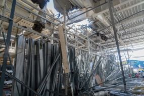 Consequences of the Russian attack on a shopping center in Kharkiv