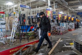 Consequences of the Russian attack on a shopping center in Kharkiv