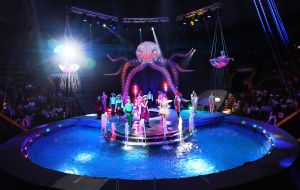 "Waterland – Circus on Water: Peter Pan and Captain Hook" circus show