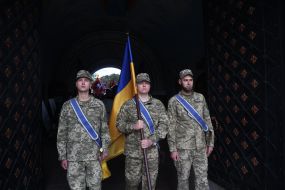 Церемония прощания с Николаем Карпюком