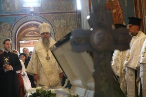 Церемония прощания с Николаем Карпюком