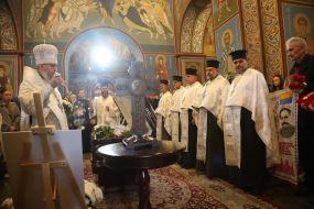 Церемония прощания с Николаем Карпюком