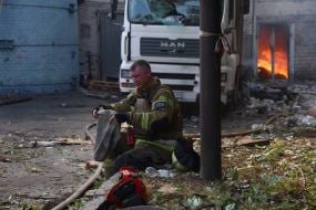Наслідки чергової масованої атаки російських безпілотників на Київ