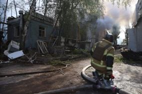 Наслідки чергової масованої атаки російських безпілотників на Київ