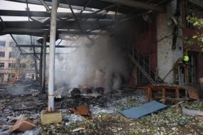 Наслідки чергової масованої атаки російських безпілотників на Київ