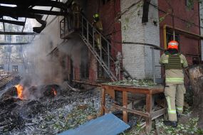 Наслідки чергової масованої атаки російських безпілотників на Київ