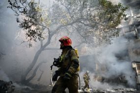Росіяни безпілотником влучили в будівлю медзакладу "Добробут" у центрі Києва