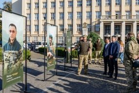 Відкриття фотовиставки військовослужбовців