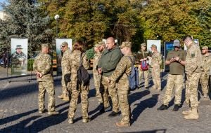 Відкриття фотовиставки військовослужбовців