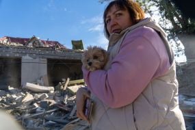 Russia struck Kharkiv with guided aerial bombs.