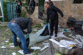 Russia struck Kharkiv with guided aerial bombs.