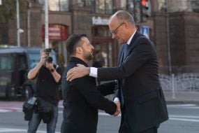 Владимир Зеленский  и Фридрих Мерц