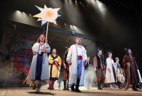 Premiere of the Cossack fantasy "Pekelna khoruhva"