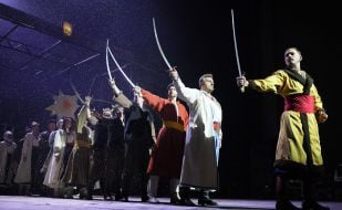 Premiere of the Cossack fantasy "Pekelna khoruhva"