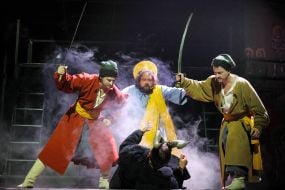Premiere of the Cossack fantasy "Pekelna khoruhva"