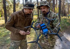 Тренування операторів FPV-дронів 13-ї бригади НГУ «Хартія»