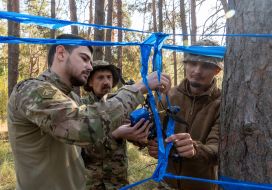 Тренування операторів FPV-дронів 13-ї бригади НГУ «Хартія»