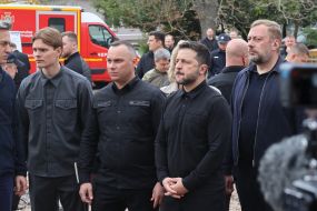 Владимир Зеленский, Иван Выгивский, Вячеслав Чаус