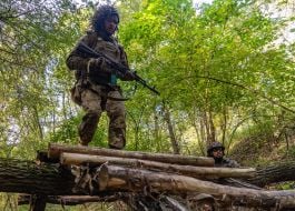 Новобранцы 115-й ОМБр проходят БЗВП в Харьковской области