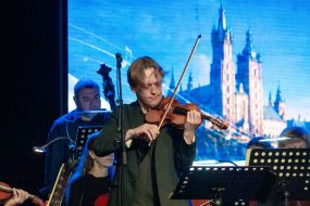 Violinist Andrii Pavlov