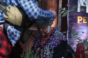 Наслідки ракетної атаки на Київ