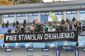 Fans in the stands