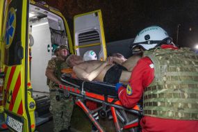 Постраждалий від російської атаки