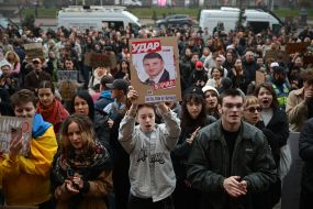 Акция за отставку мэра Киева Виталия Кличко