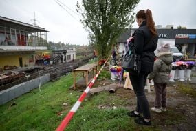The "Chernihivska" metro station in Kyiv was hit by a ballistic strike