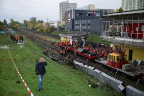 The "Chernihivska" metro station in Kyiv was hit by a ballistic strike