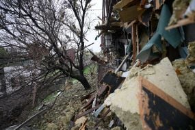 The "Chernihivska" metro station in Kyiv was hit by a ballistic strike