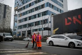 Наслідки обстрілу Києва