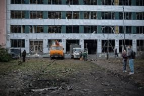 Наслідки обстрілу Києва