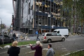 Наслідки обстрілу Києва