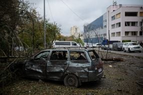 Наслідки обстрілу Києва