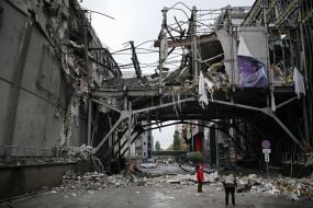 ТРЦ Cosmo Multimall у Києві пошкоджено через атаку РФ