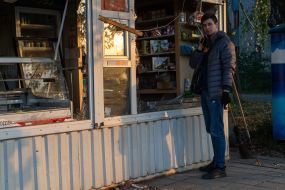 Последствия ракетного удара по Харькову