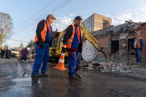 Последствия ракетного удара по Харькову
