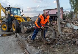 Последствия ракетного удара по Харькову