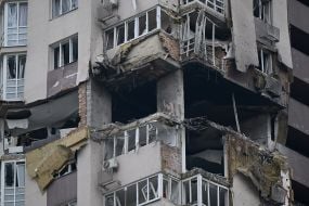 Наслідки атаки БПЛА на Київ