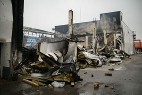 Наслідки російського обстрілу Києва