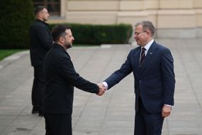 Volodymyr Zelenskyy and Petteri Orpo