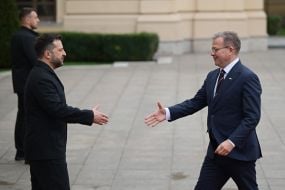 Volodymyr Zelenskyy and Petteri Orpo