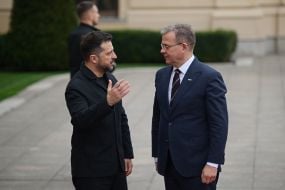 Volodymyr Zelenskyy and Petteri Orpo