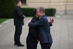 Volodymyr Zelenskyy and Petteri Orpo