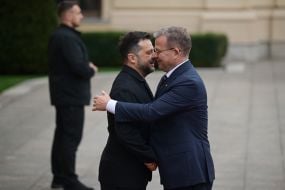 Volodymyr Zelenskyy and Petteri Orpo