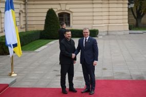 Volodymyr Zelenskyy and Petteri Orpo