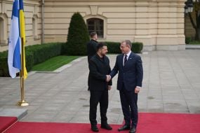 Volodymyr Zelenskyy and Petteri Orpo